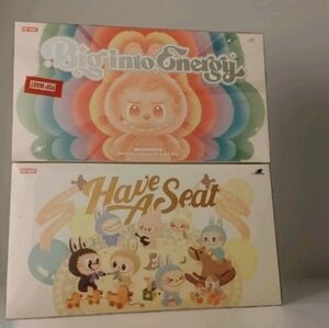 POPMART Labubu The Monsters Big Into Energy + Have A Seat 2 CASES 12 Blind Boxes